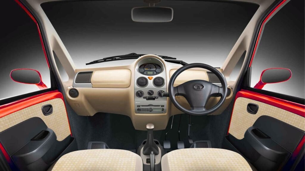 Smallest Tata EV Car Interior