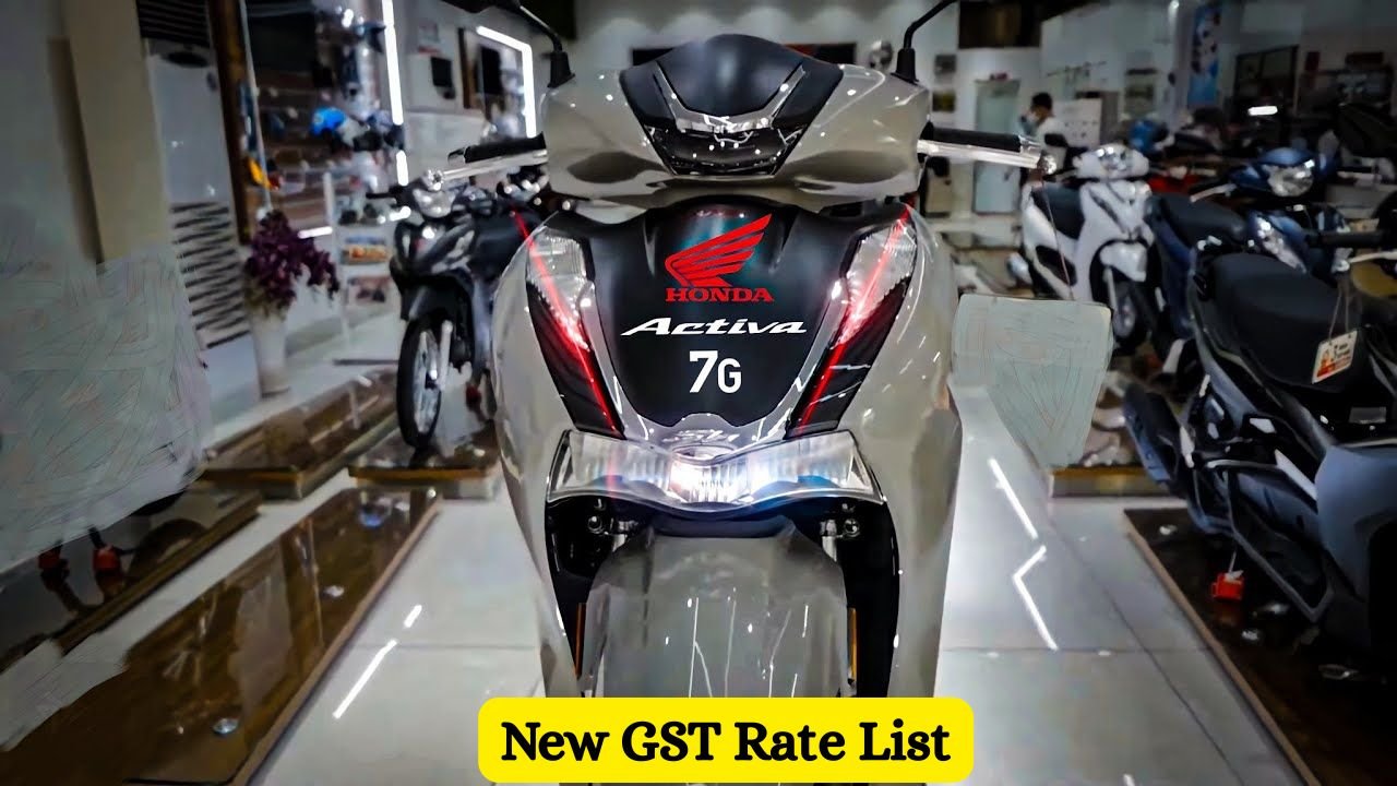 Honda Activa New GST Rate
