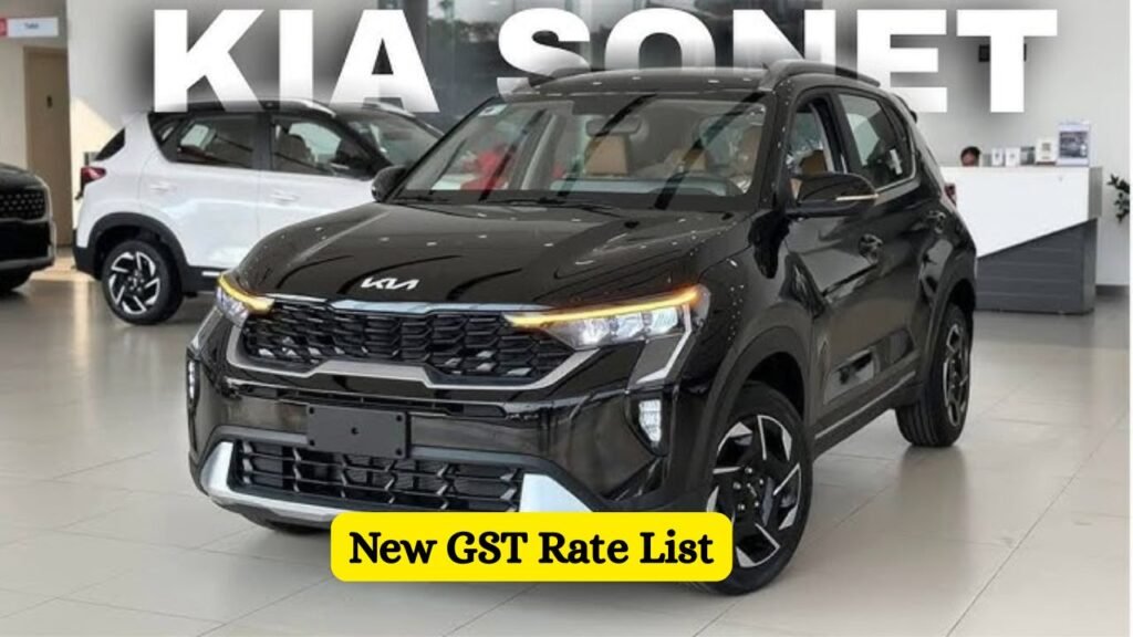 Kia Sonet New GST Rate
